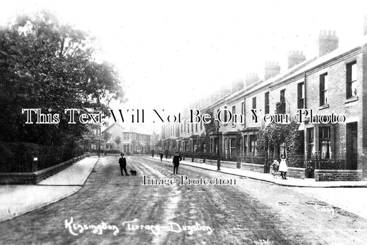 DU 2674 - Kensington Terrace, Dunston, County Durham c1919