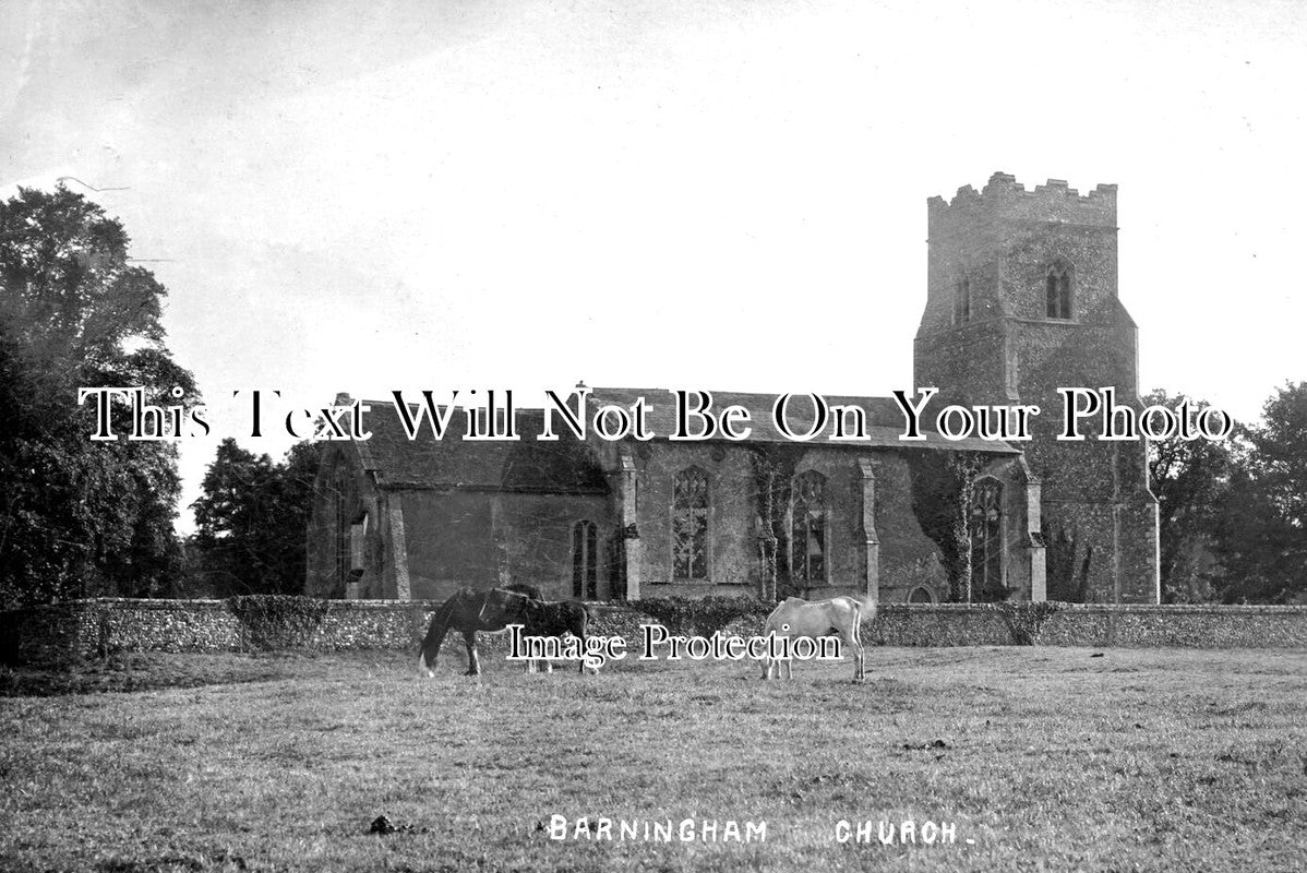 DU 2684 - Barningham Church, County Durham c1910 – JB Archive