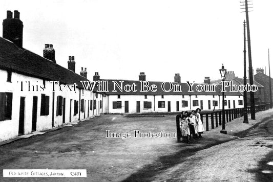 DU 2694 - Old White Cottages, Jarrow, County Durham