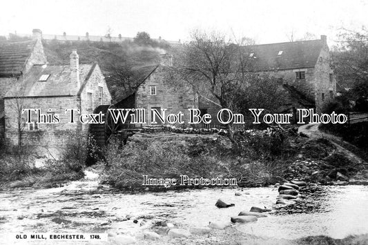 DU 2698 - Old Mill, Ebchester, County Durham c1915