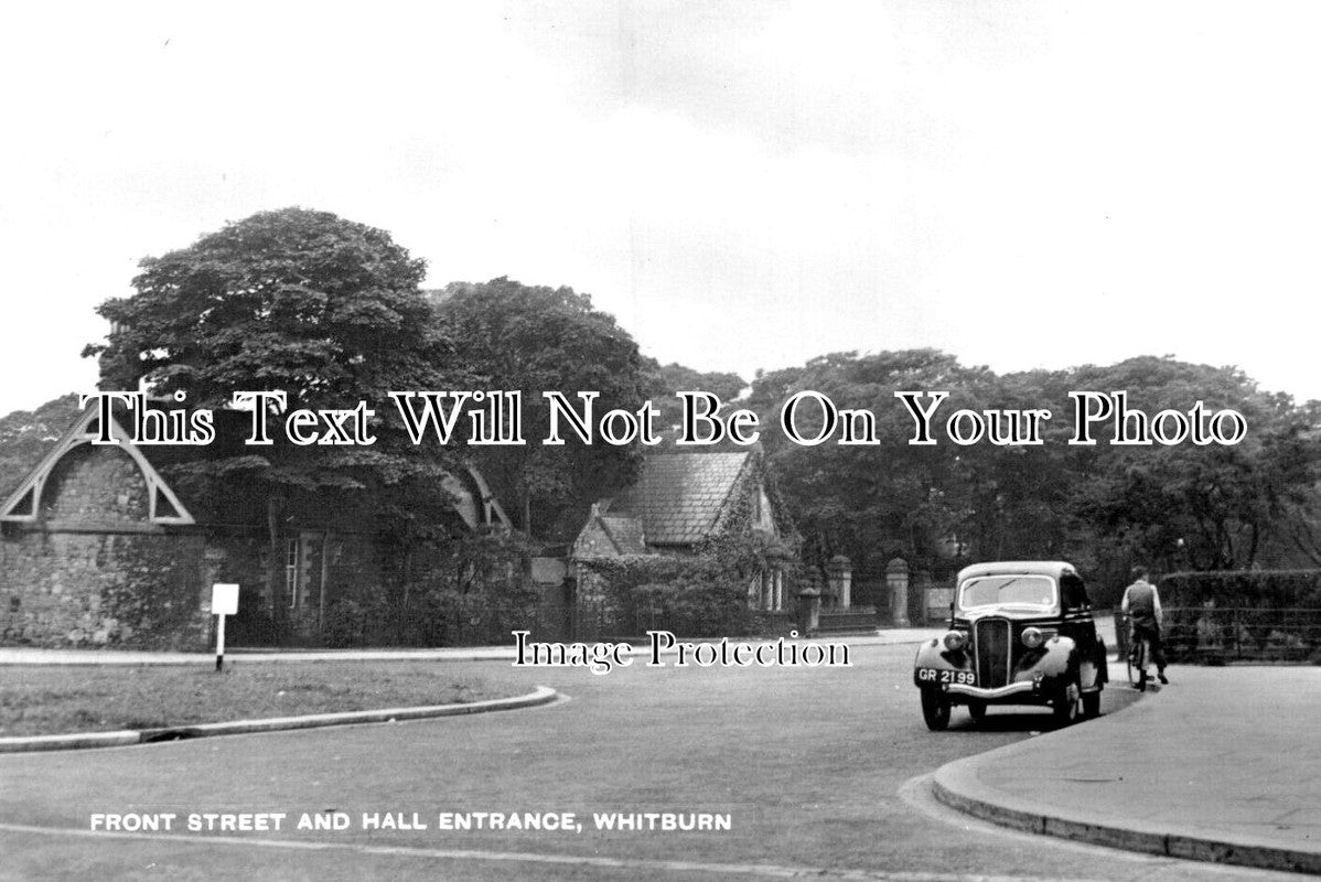 DU 2722 - Front Street & Hall Entrance, Whitburn, County Durham