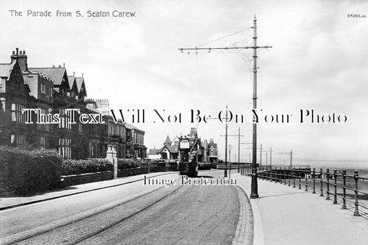 DU 2739 - The Parade, Seaton Carew, County Durham c1912