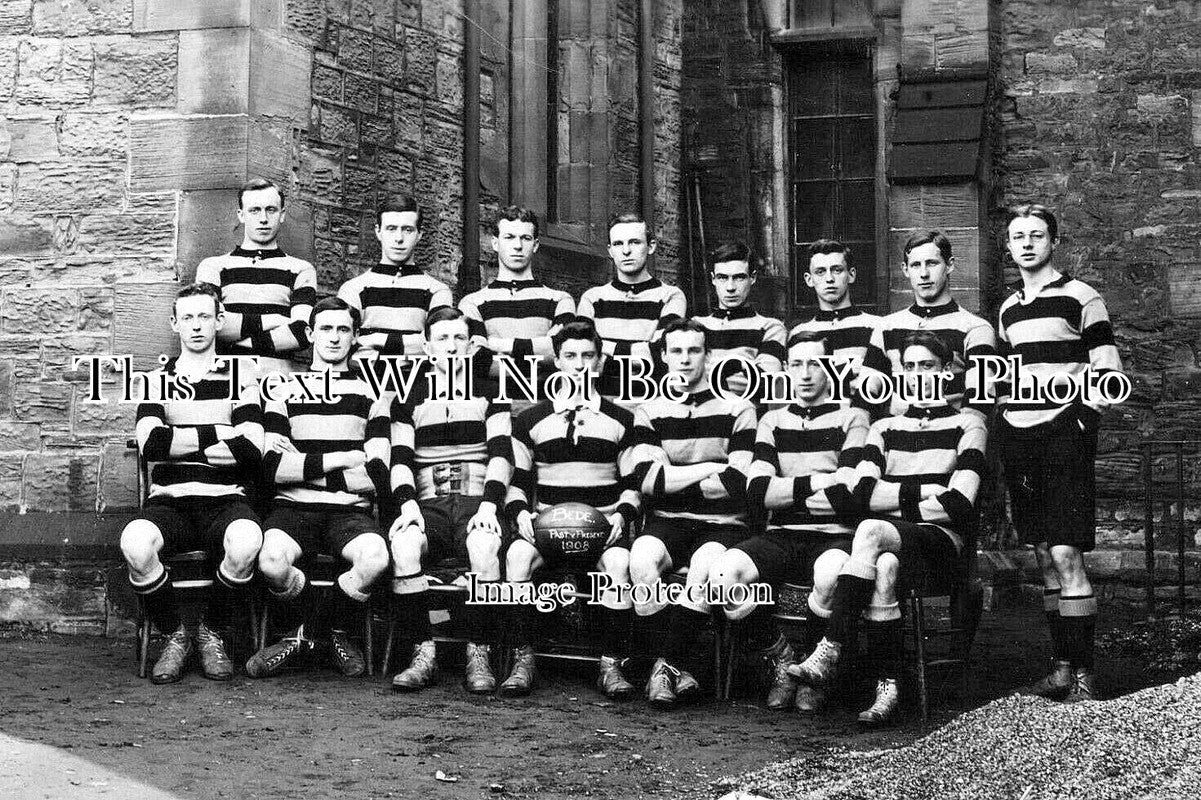 DU 2747 - Bede College Rugby Team, Durham University 1908