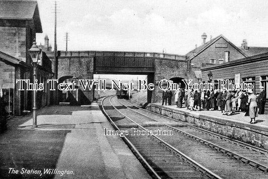 DU 2768 - Willington Railway Station, County Durham