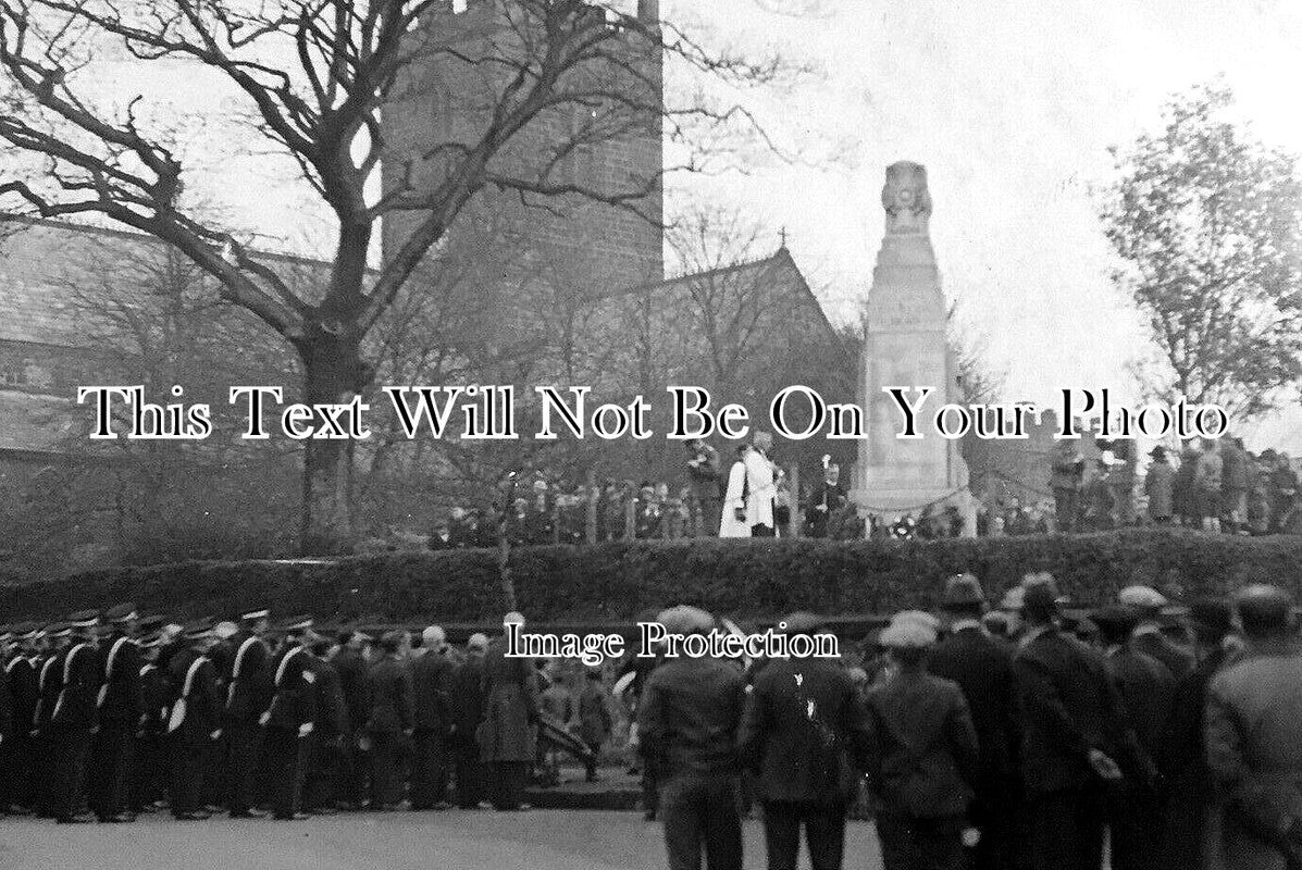 DU 2802 - Houghton Le Spring War Memorial, County Durham WW1