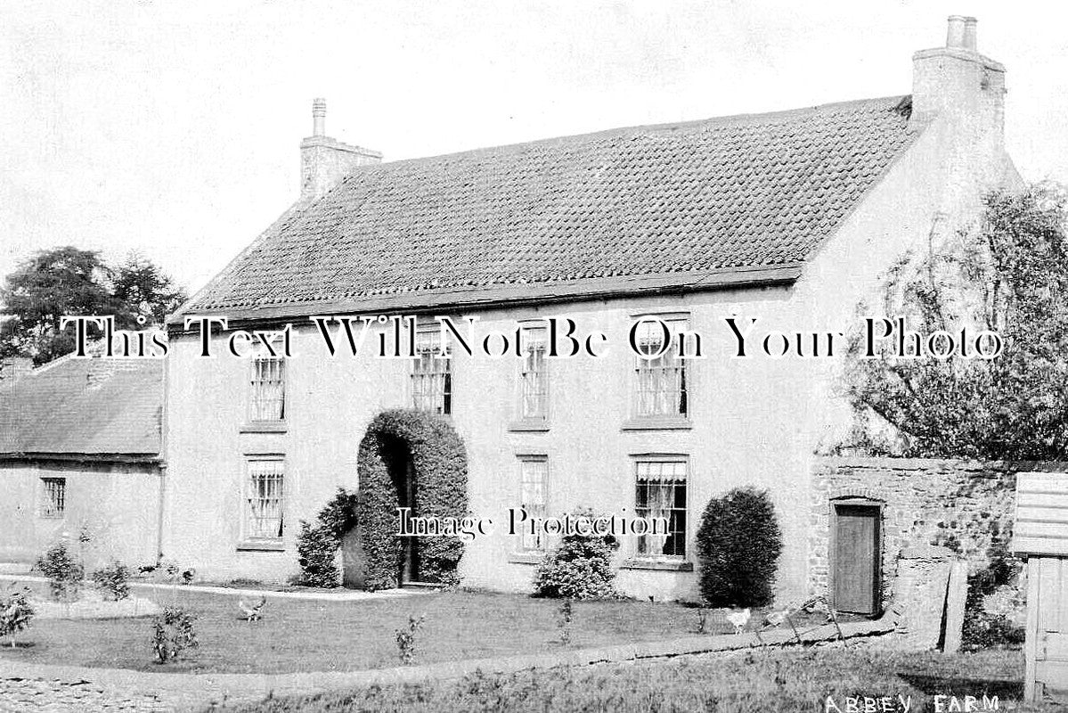 DU 2839 - Abbey Farm, Manfield, Darlington, County Durham c1907