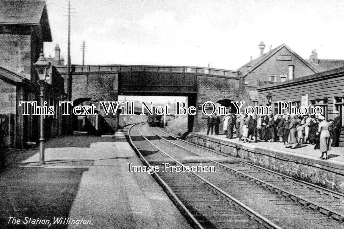 DU 2842 - Willington Railway Station, County Durham