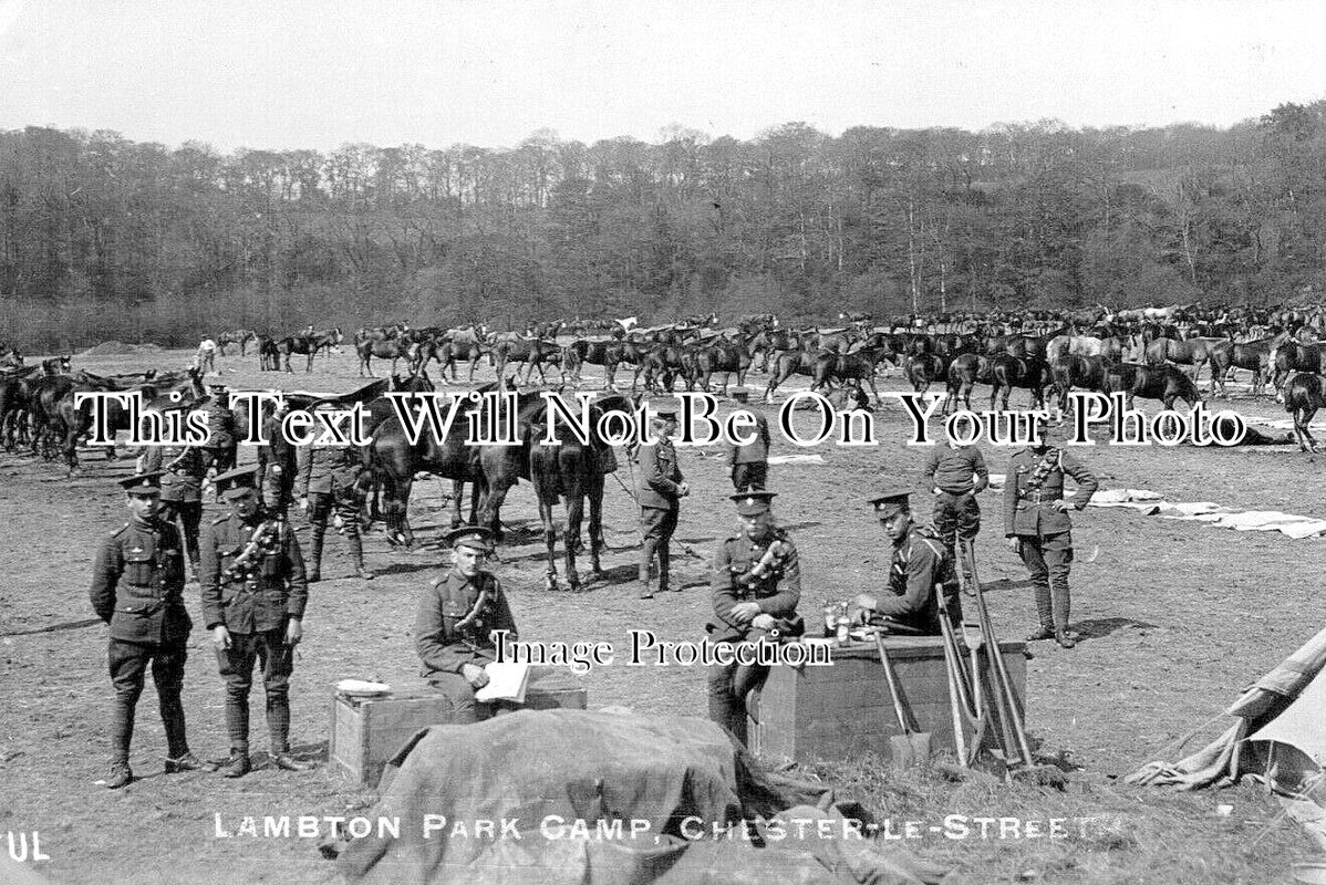 DU 2843 - Lambton Park Army Camp, Chester Le Street, County Durham