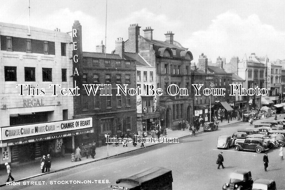 DU 2851 - High Street, Stockton On Tees, County Durham c1939