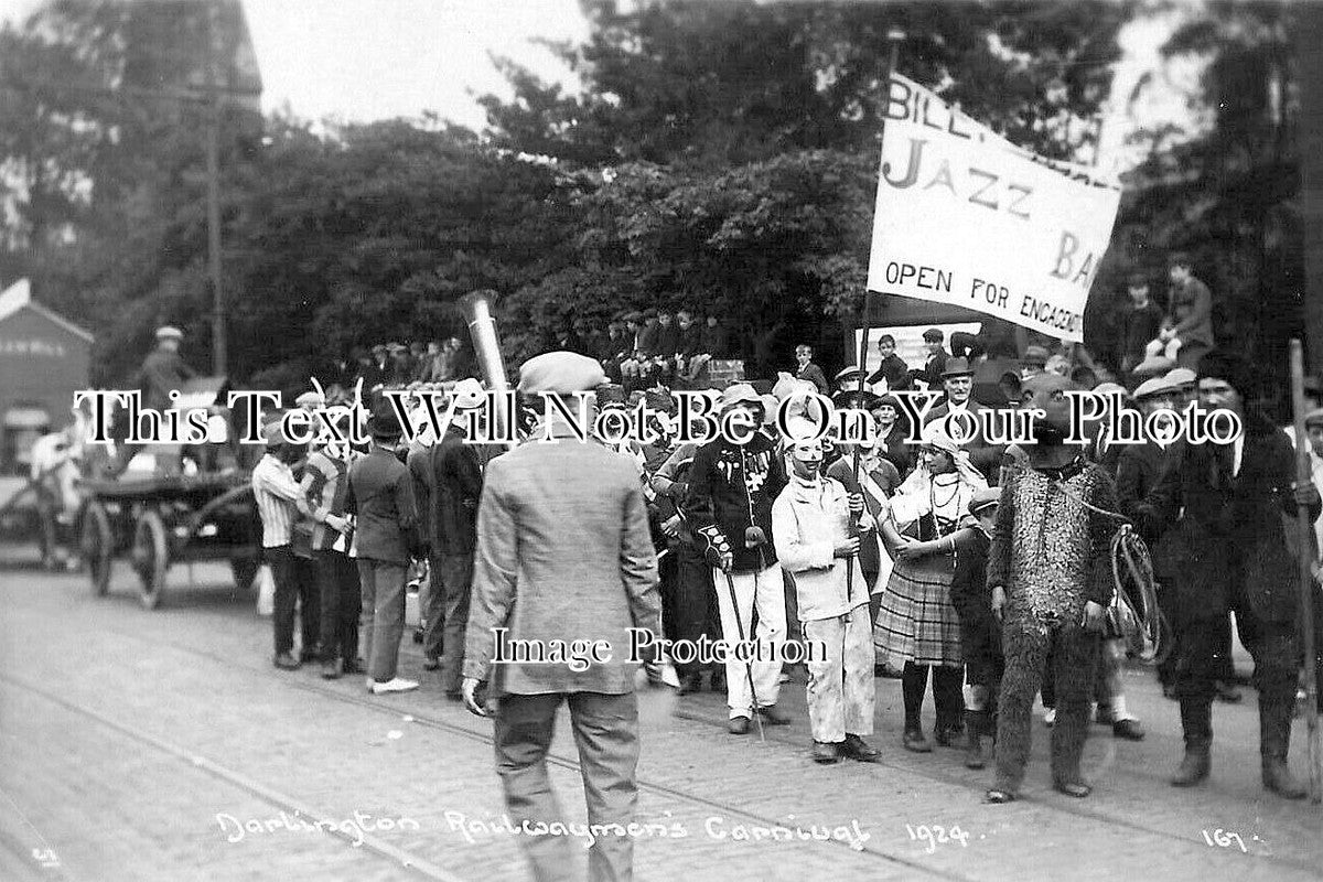 DU 2855 - Darlington Railwaymens Carnival, County Durham 1924