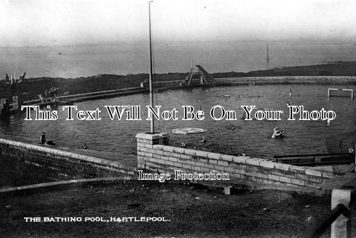 DU 286 - The Bathing Pool, Hartlepool, County Durham