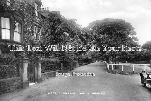 DU 2893 - Westoe Village, South Shields, County Durham c1938