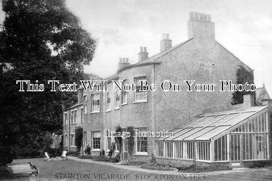 DU 297 - Stainton Vicarage, Stockton On Tees, County Durham c1907