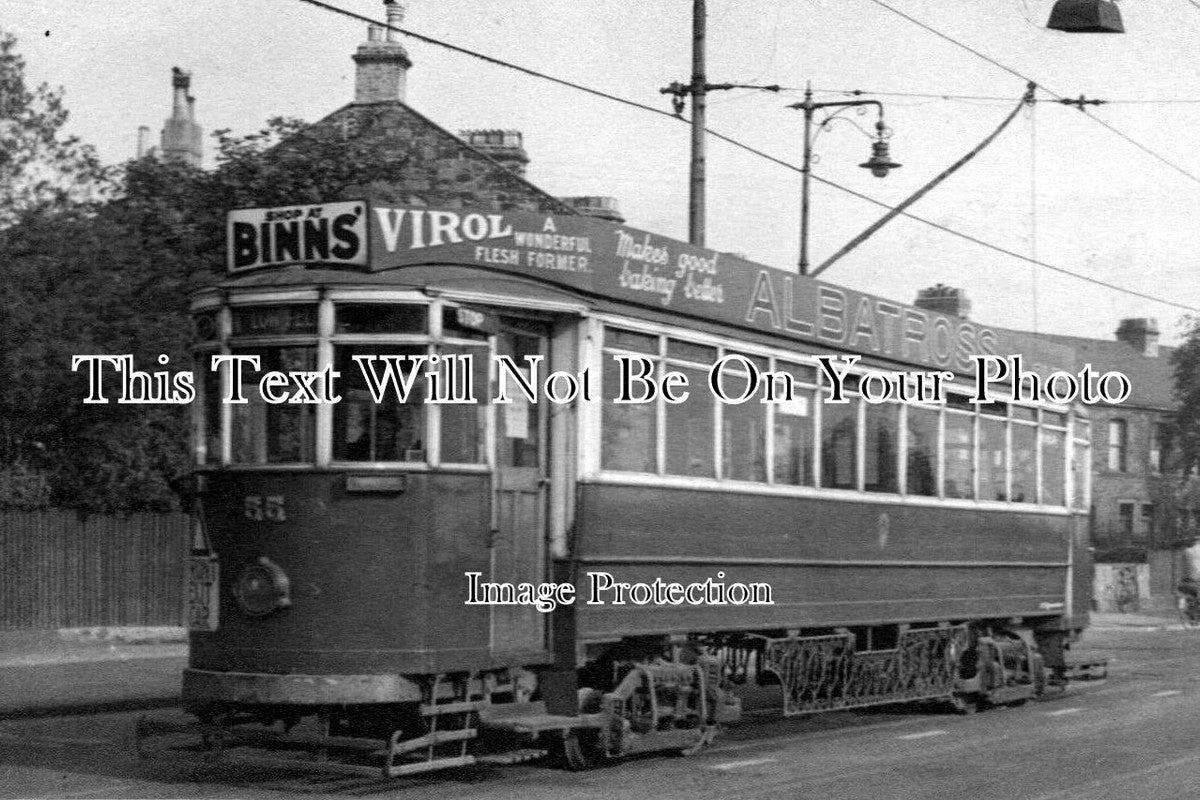 DU 307 - Tram To Low Fell, Gateshead, Tyne & Wear, County Durham c1920