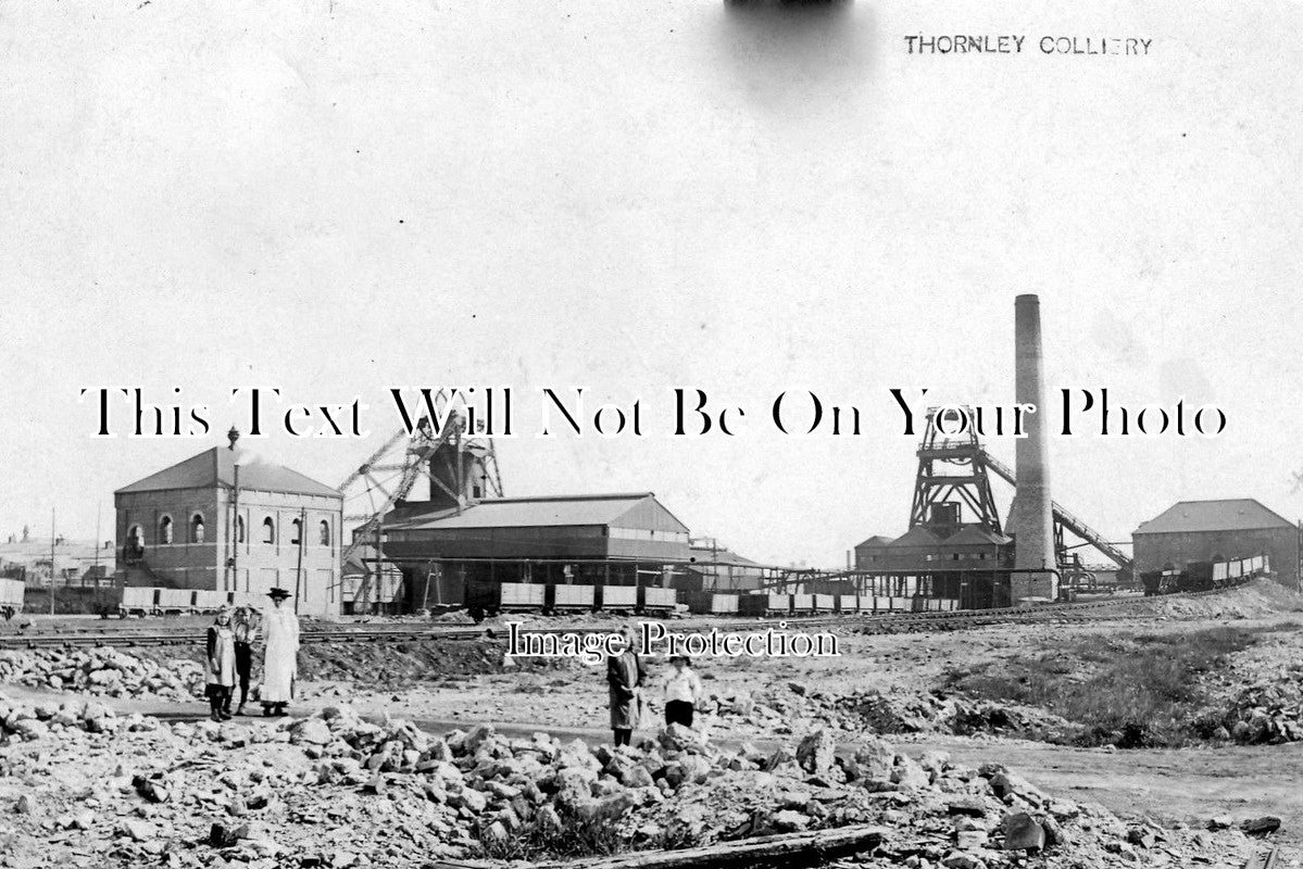 DU 323 - Thornley Colliery, County Durham c1908