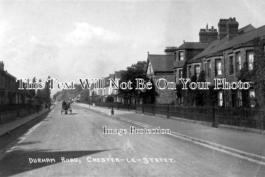 DU 343 - Durham Road, Chester Le Street, County Durham c1912