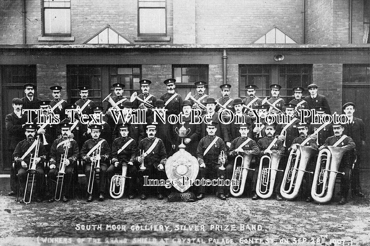 DU 368 - South Moor Colliery Silver Prize Band, Consett, County Durham