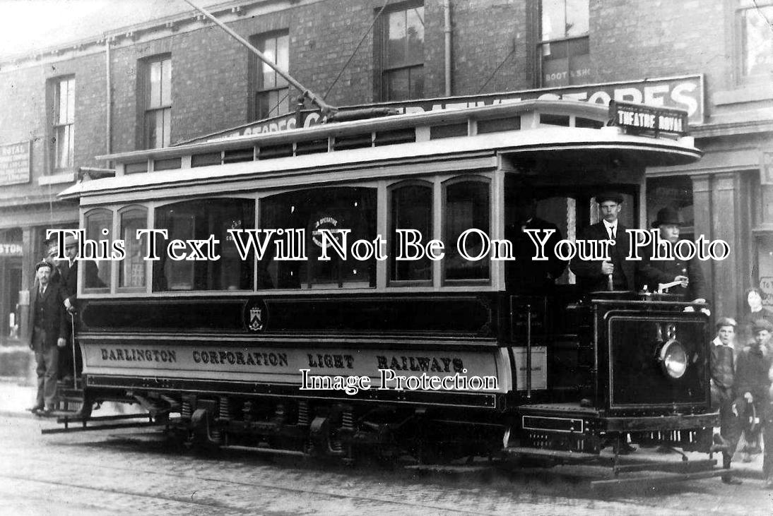 DU 371 - Darlington Corporation Light Railways Tram Car, County Durham