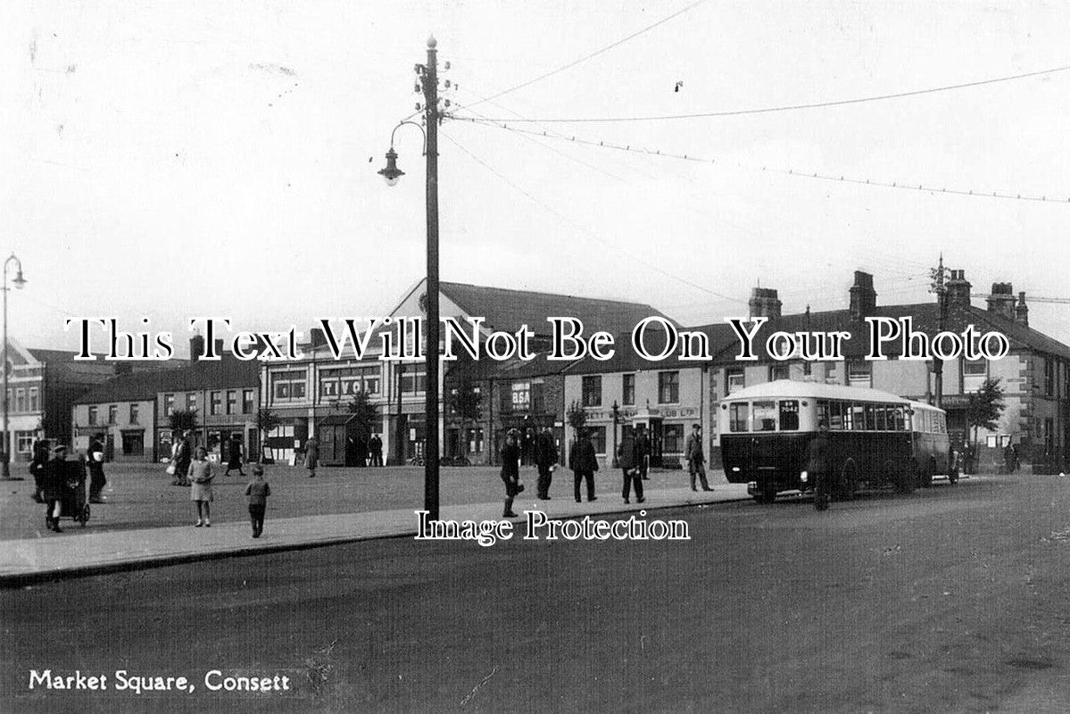 DU 411 - The Market Square, Consett, County Durham