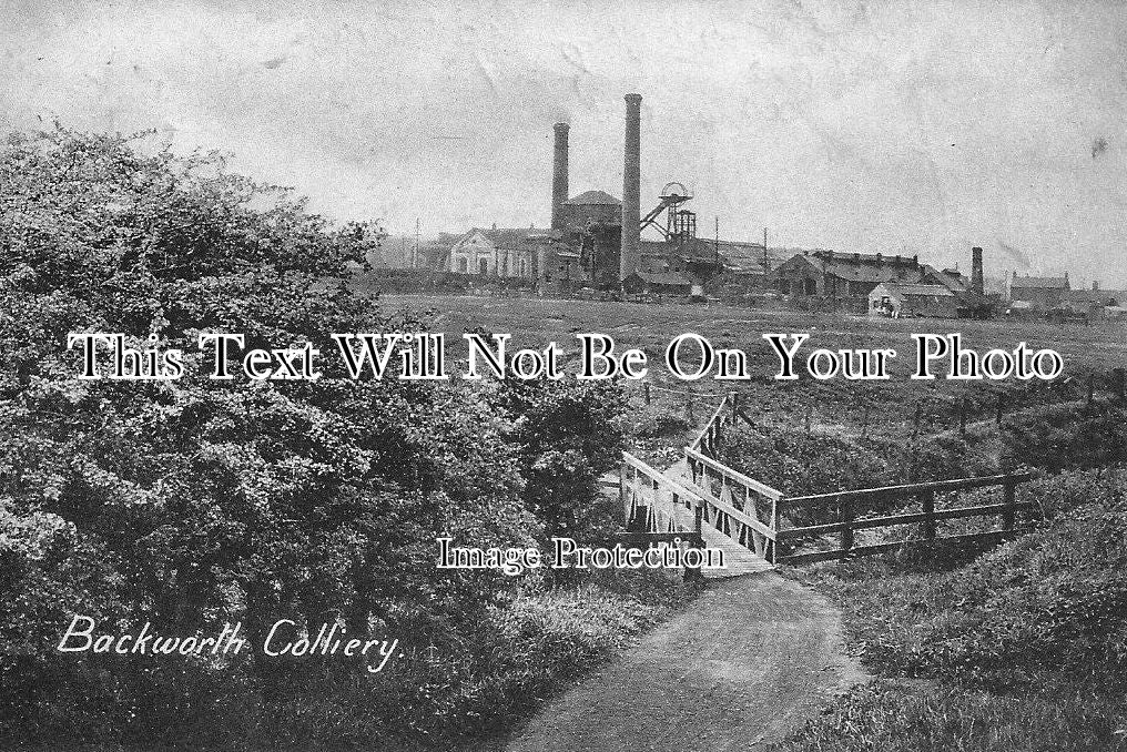 DU 415 - Backworth Colliery, Durham, County Durham c1927