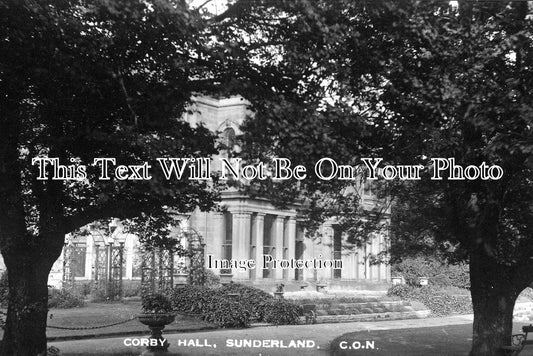 DU 432 - Corby Hall, Sunderland, County Durham c1920