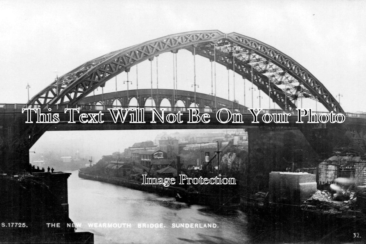 DU 433 - The New Wearmouth Bridge, Sunderland, County Durham