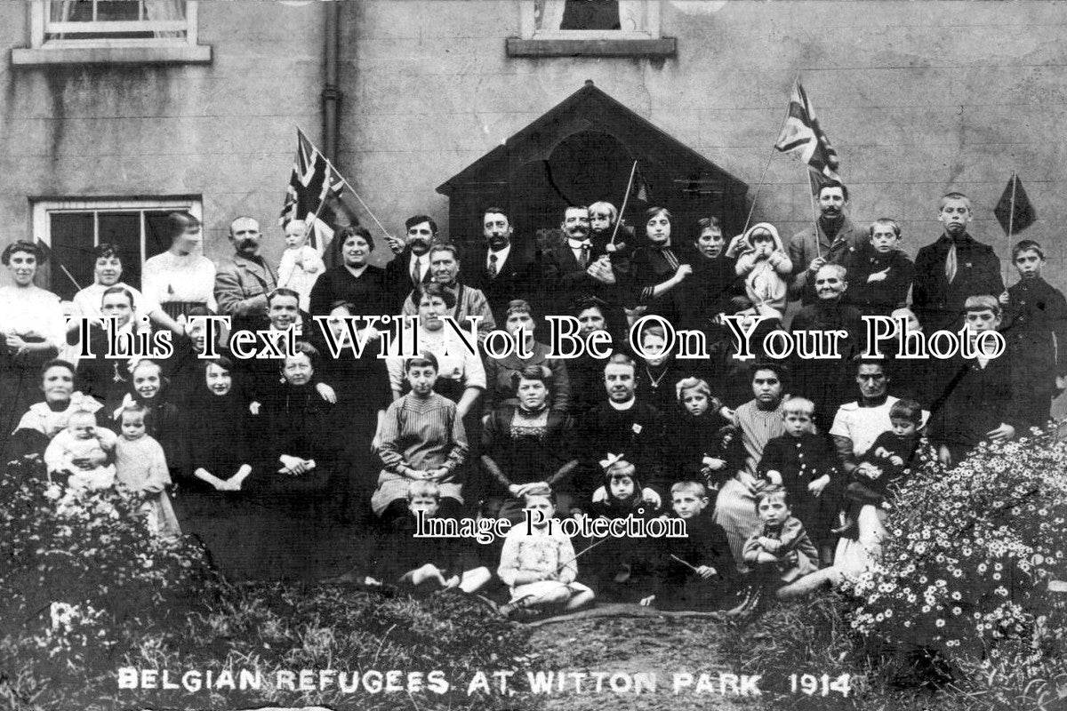 DU 459 - WW1 Belgian Refugess, Witton Park, County Durham