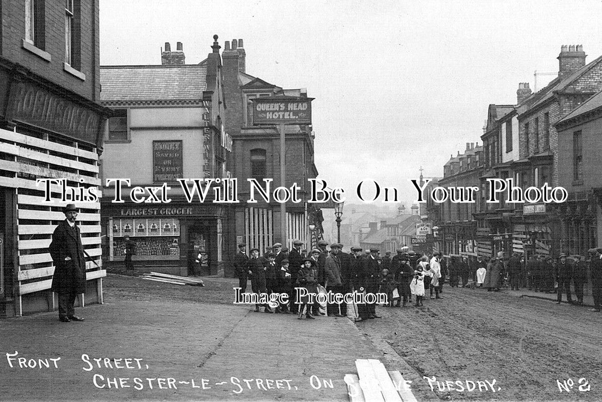 DU 489 - Shrove Tuesday, Front Street, Chester Le Street, County Durham