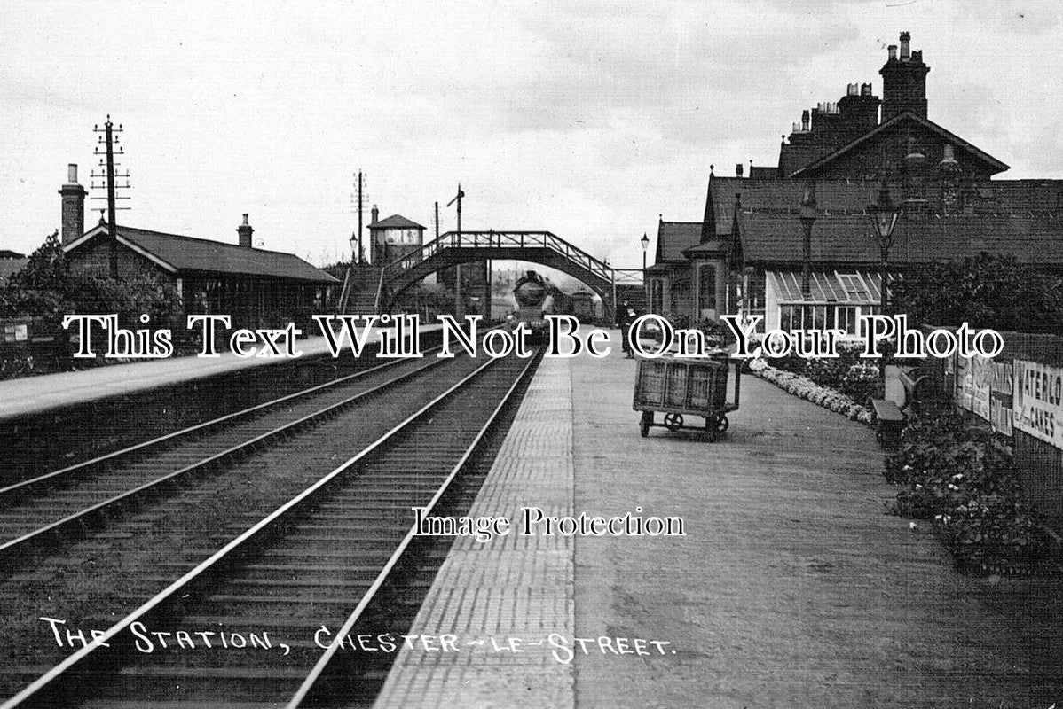 DU 504 - Chester Le Street Railway Station, County Durham