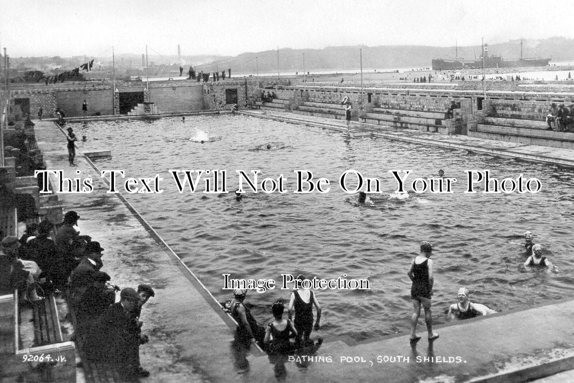 DU 528 - Bathing Pool, South Shields, County Durham