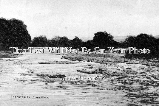 DU 53 - The River Wear, Frosterley Weardale, Co Durham c1915