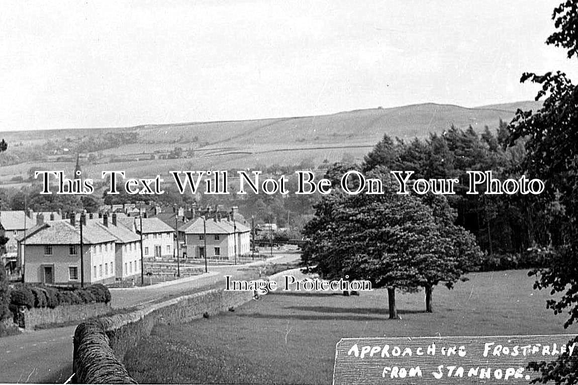 DU 54 - Approaching Frosterley From Stanhope Weardale, Co Durham 1930s