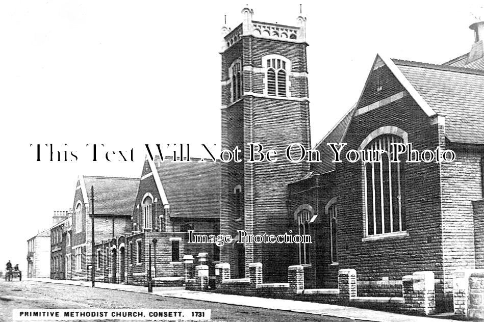 DU 590 - Primitive Methodist Church, Consett, County Durham