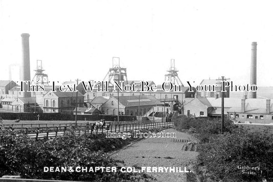 DU 594 - Dean & Chapter Colliery, Ferryhill, County Durham c1915