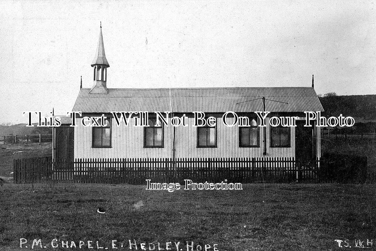 DU 61 - Primitive Methodist Chapel, East Hedleyhope, Co Durham 1920's