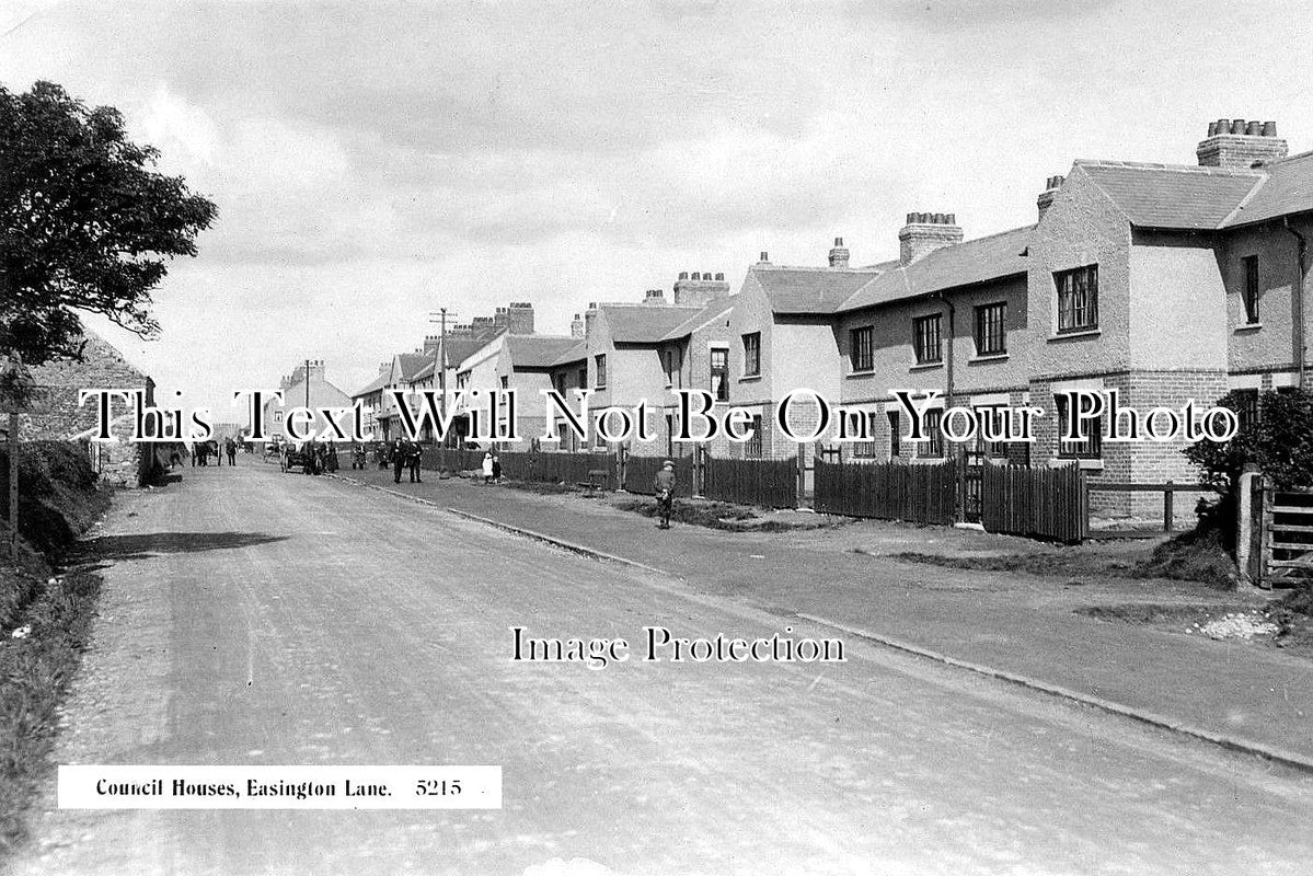 DU 673 - Council Houses, Easington Lane, Hetton Le Hole, County Durham