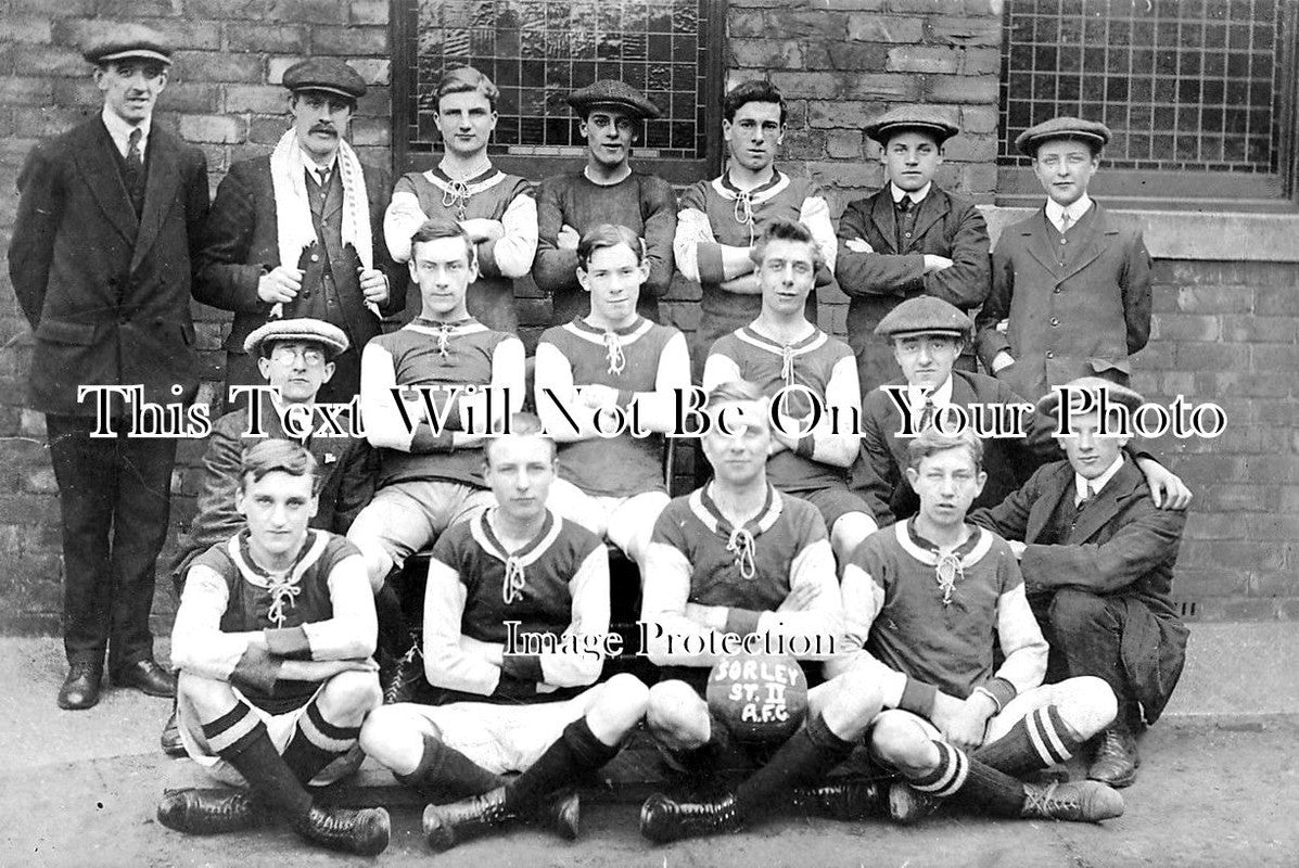 DU 676 - Sorley Street Football Team, Sunderland, County Durham