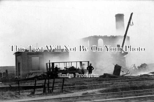 DU 680 - Thornaby Iron Works Fire, County Durham