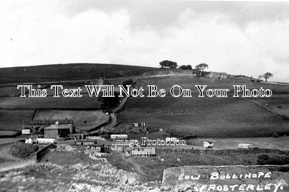 DU 69 - Low Bollihope Caravan Site, Frosterley Weardale, Co Durham 1930s