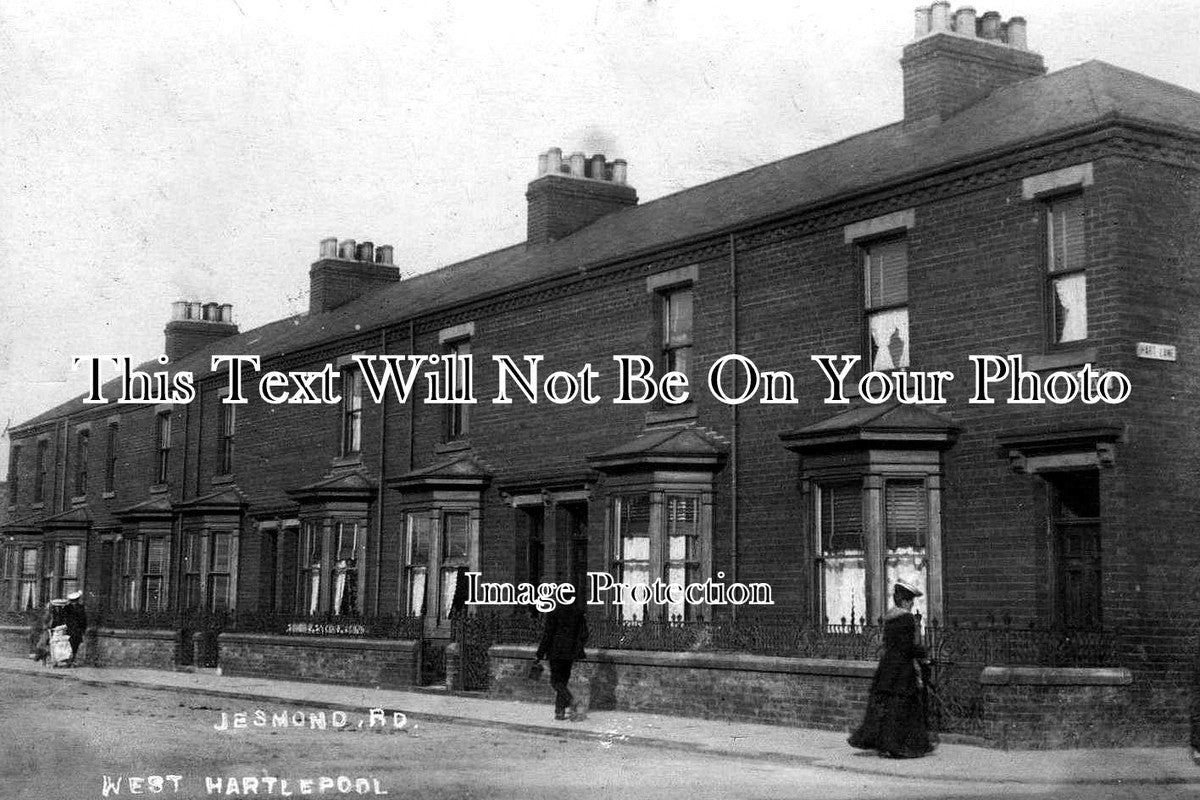 DU 70 - Jesmond Road, West Hartlepool, DUrham c1906