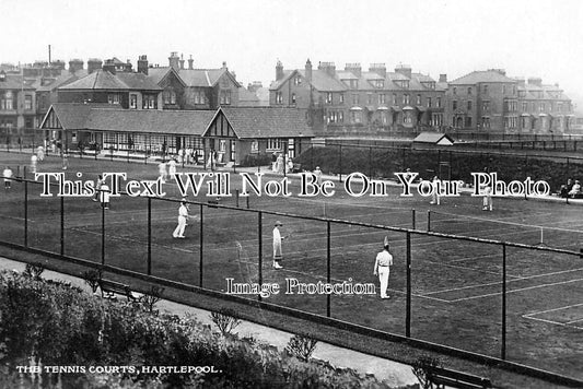 DU 718 - Tennis Courts, Hartlepool, County Durham