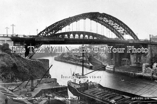 DU 720 - Wearmouth Bridge, Sunderland, County Durham