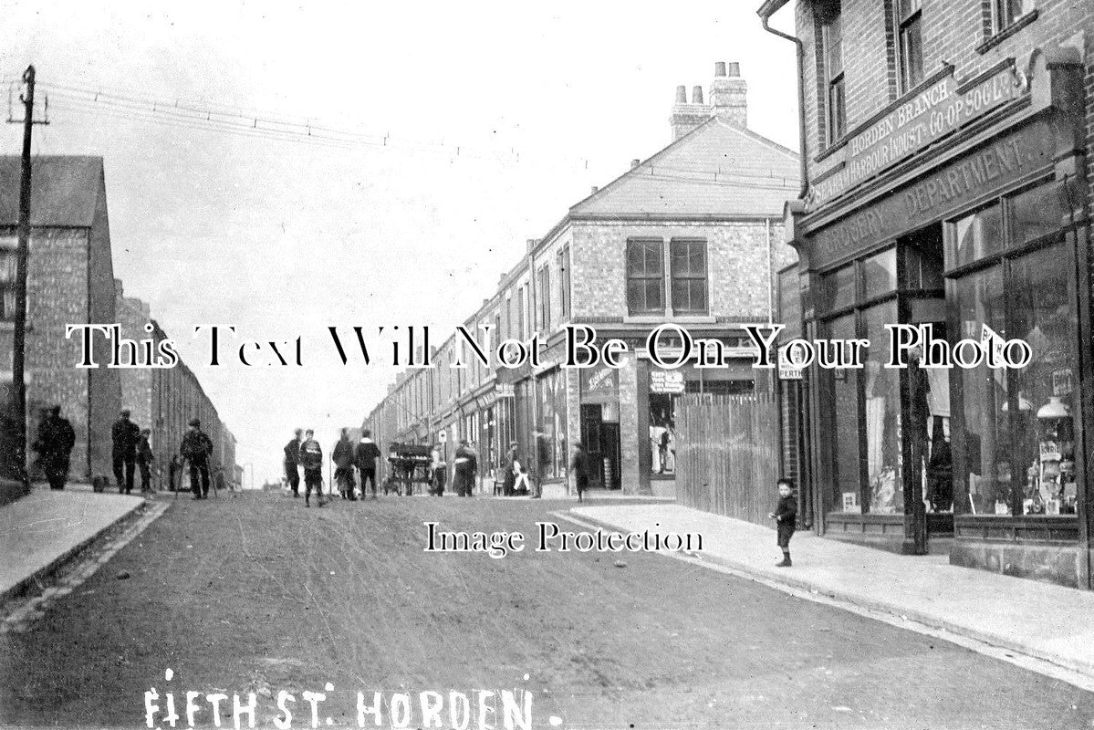 DU 746 - Co Operative Stores, Fifth Street, Horden, County Durham c190 ...