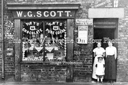 DU 762 - Gateshead Shop Front, W G Scott, County Durham