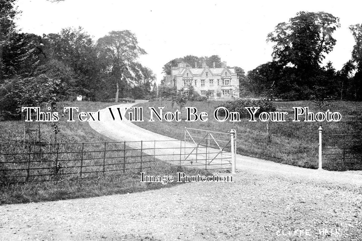 DU 796 - Cliffe Hall, Gainford On Tees, County Durham c1909