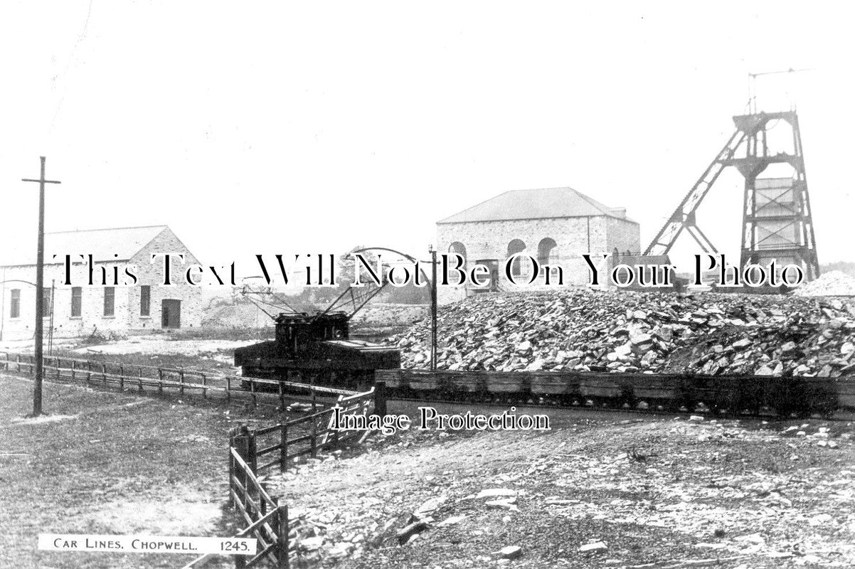 DU 797 - Chopwell Colliery Car Lines, Gateshead, County Durham c1913