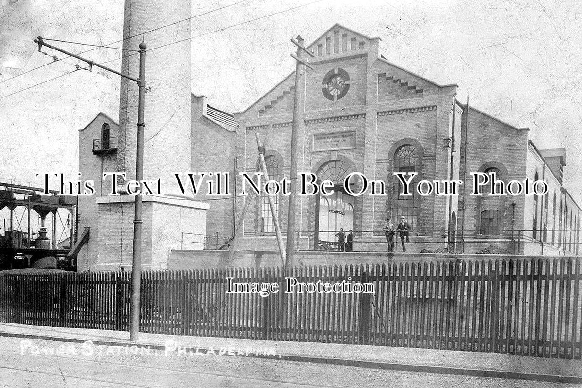 DU 8 - Power Station, Philadelphia, Durham c1906