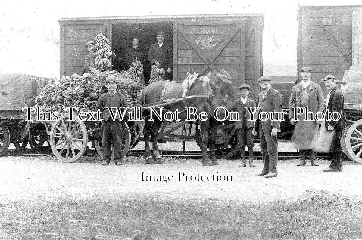 DU 805 - Atkinson Direct Fruit Supply, Annfield Plain, Stanley, County Durham c1905