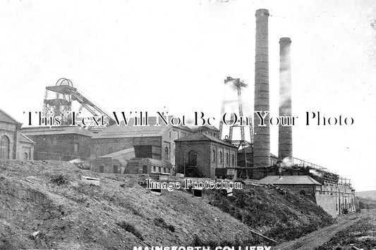 DU 811 - Mainsforth Colliery, County Durham c1907