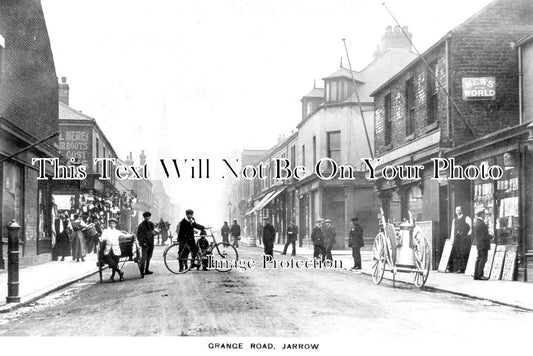 DU 813 - Grange Road, Jarrow, County Durham c1912